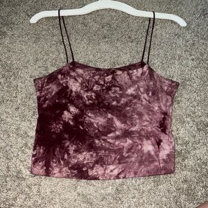 American eagle crop up! worn a few times. same stain barley noticeable